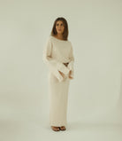 Endlessly Wearable Dress - Ecru - Sa - Sa Studio