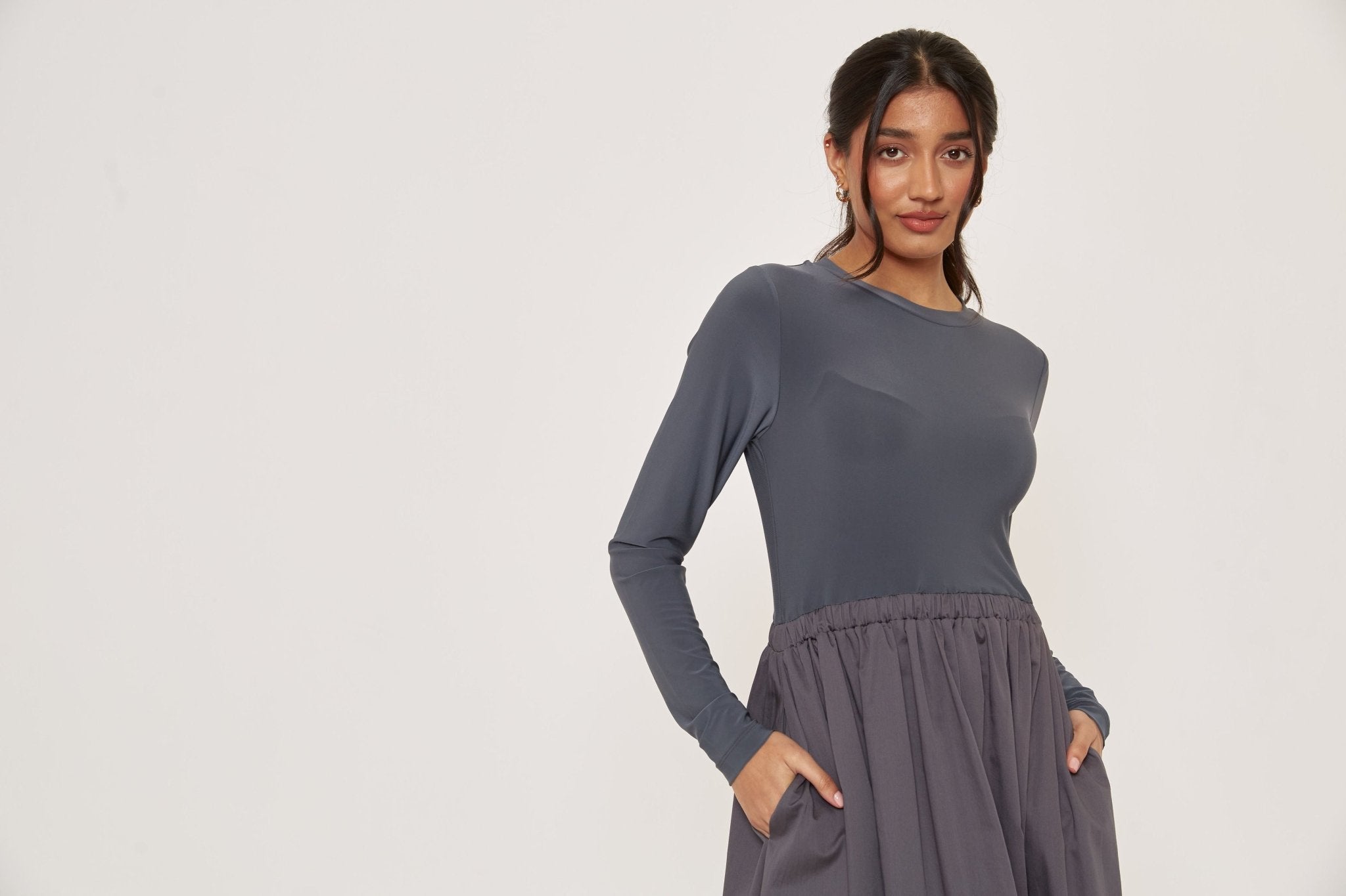 Every Occasion Dress - Grey - Sa - Sa Studio