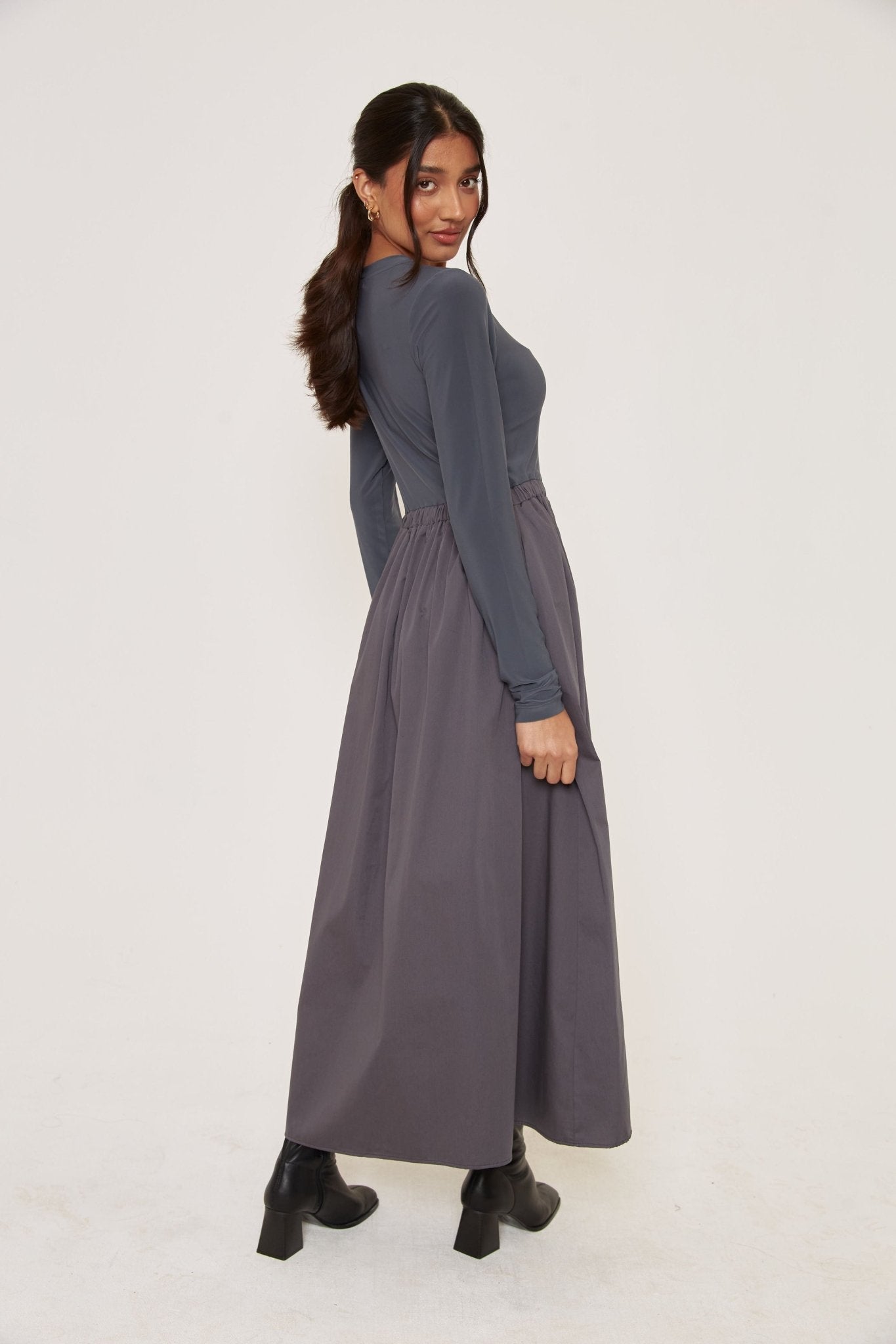 Every Occasion Dress - Grey - Sa - Sa Studio