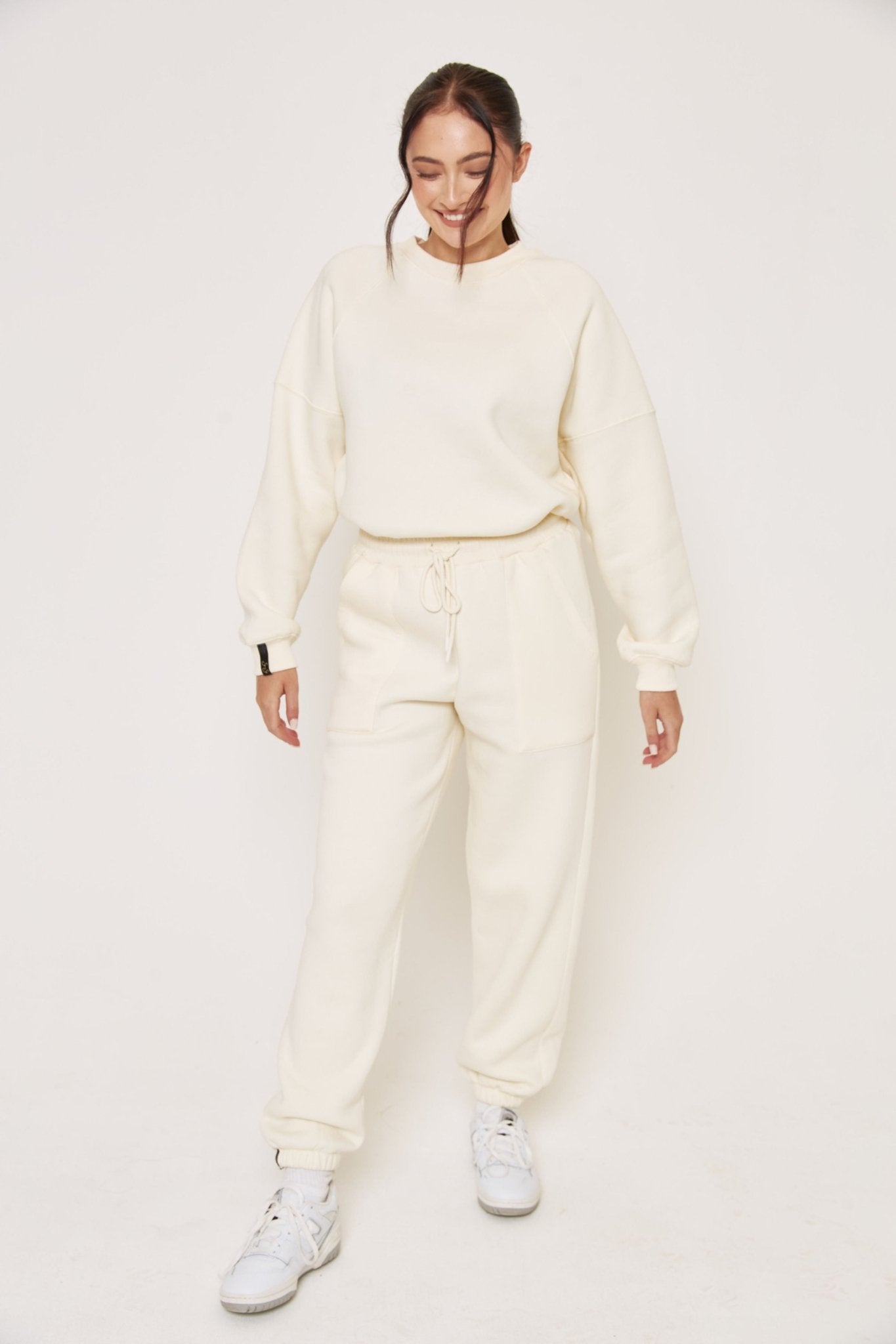 The Day After Joggers - Cream - Sa - Sa Studio