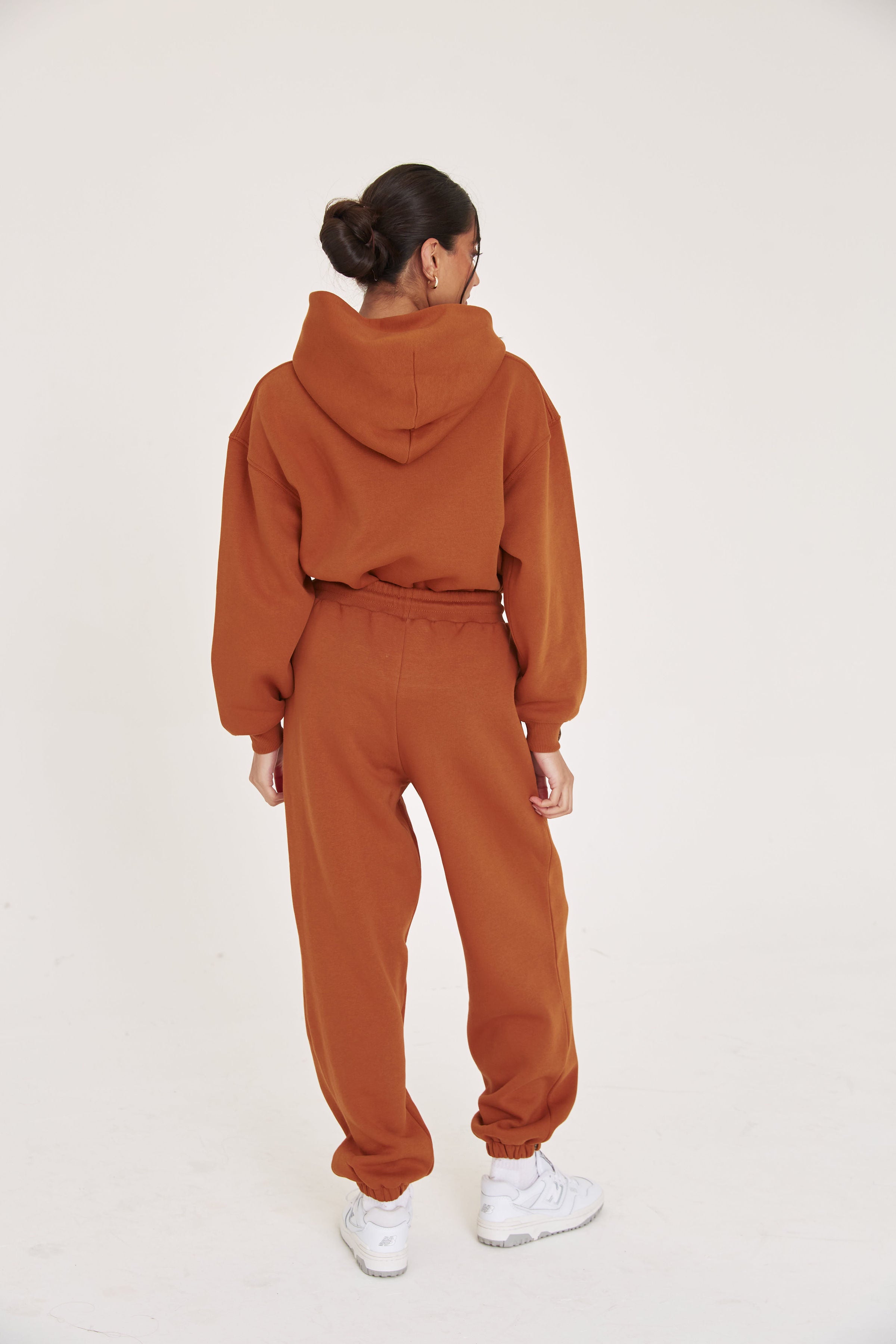 Oversized Joggers - Burnt Orange - Sa-Sa Studio