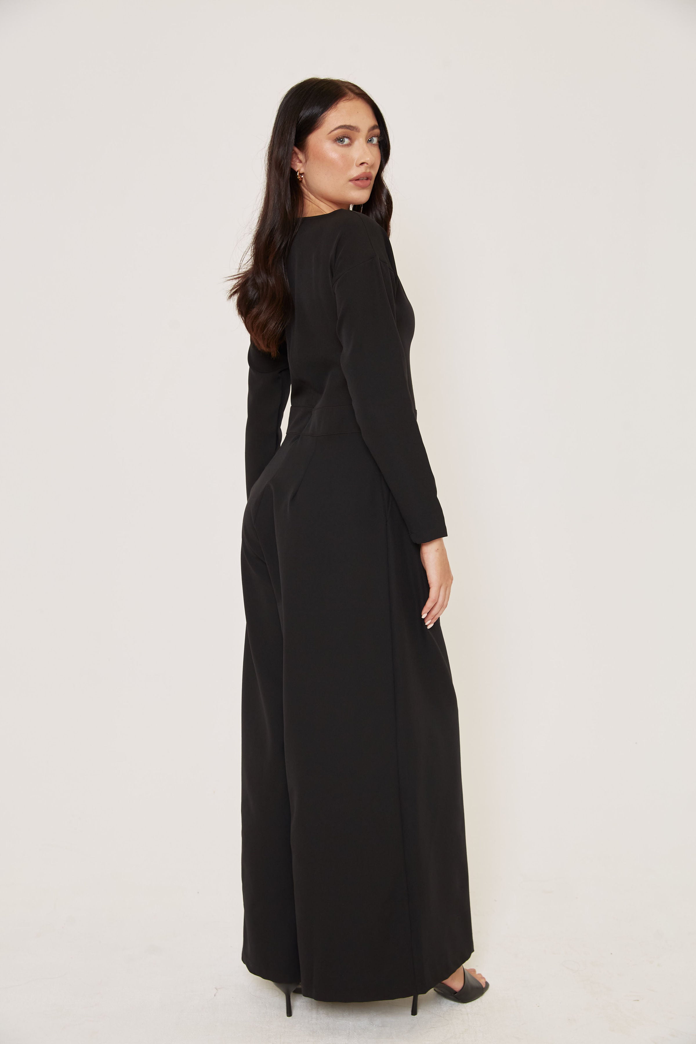 Effortless Evening Jumpsuit - Black - Sa-Sa Studio