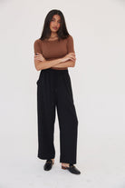 Effortless Trouser - Black - Sa-Sa Studio