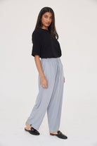 Effortless Trouser - Ice Grey - Sa-Sa Studio