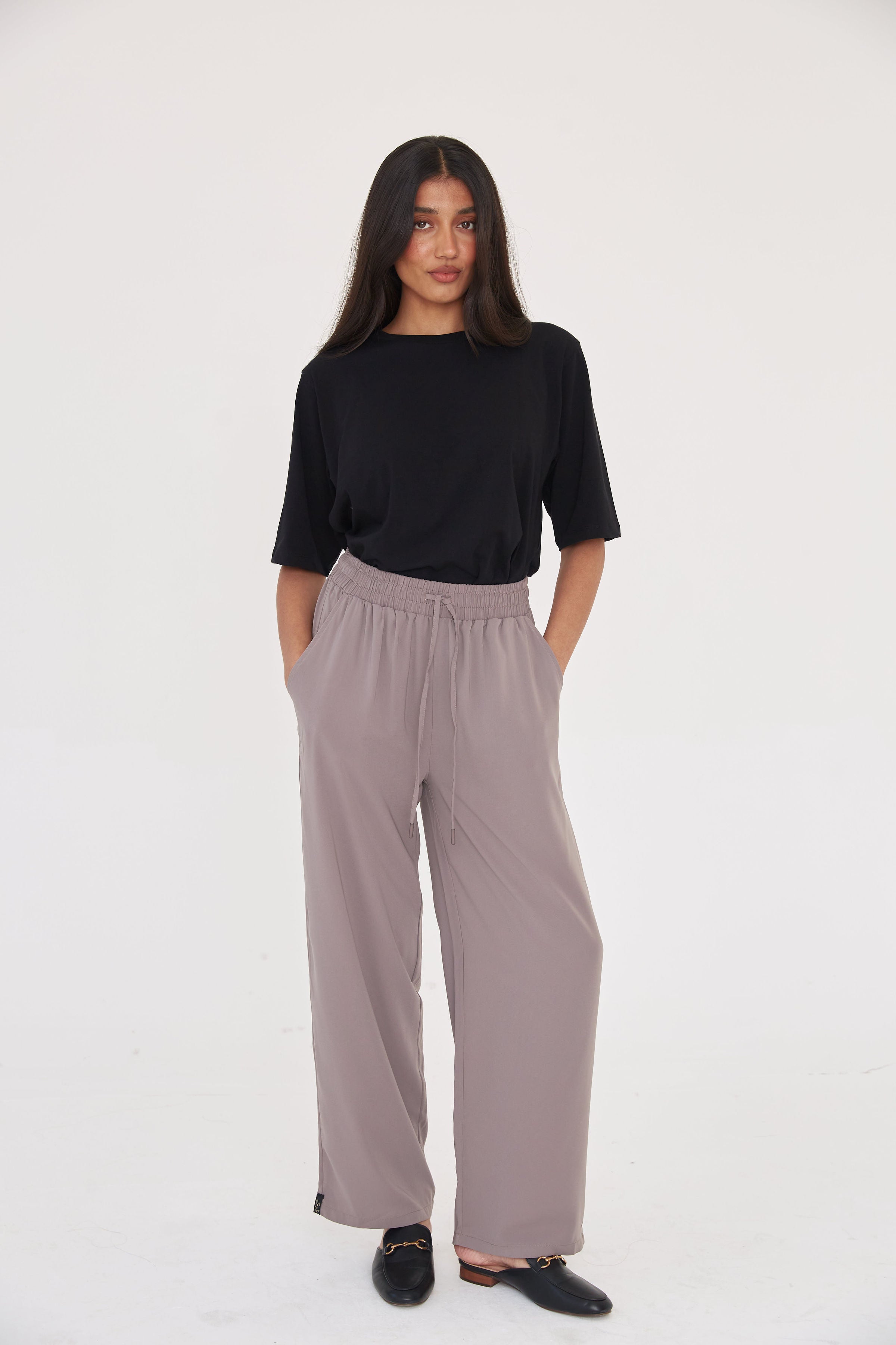 Effortless Trouser - Mink - Sa-Sa Studio