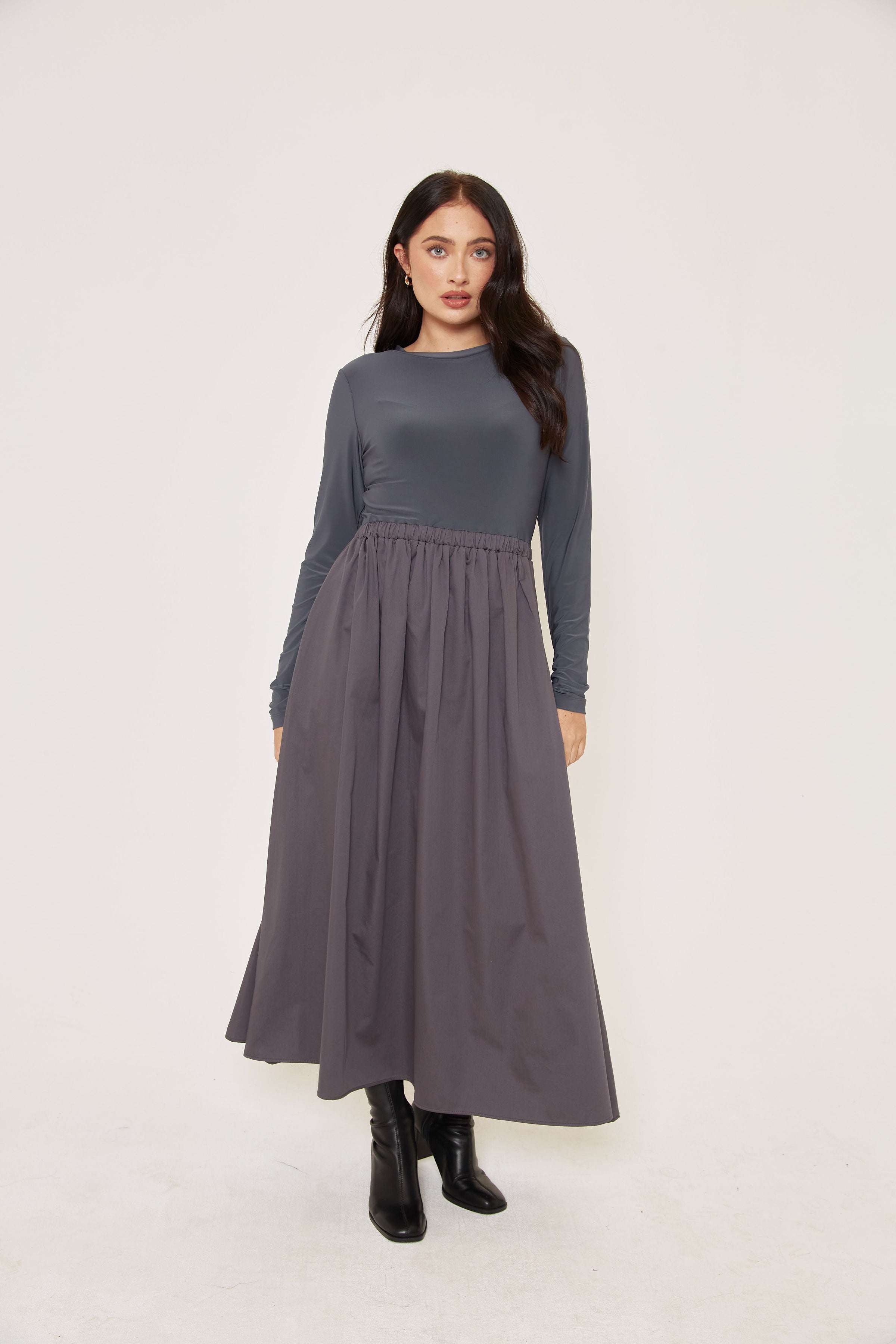 Grey occasion cheap dresses uk