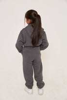 Kids Oversized Hoodie - Dark Grey - Sa-Sa Studio