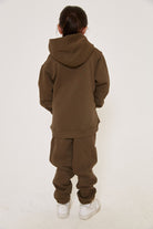 Kids Oversized Hoodie - Olive - Sa-Sa Studio