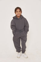 Kids Oversized Joggers - Dark Grey - Sa-Sa Studio