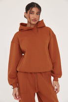 Oversized Hoodie - Burnt Orange - Sa-Sa Studio