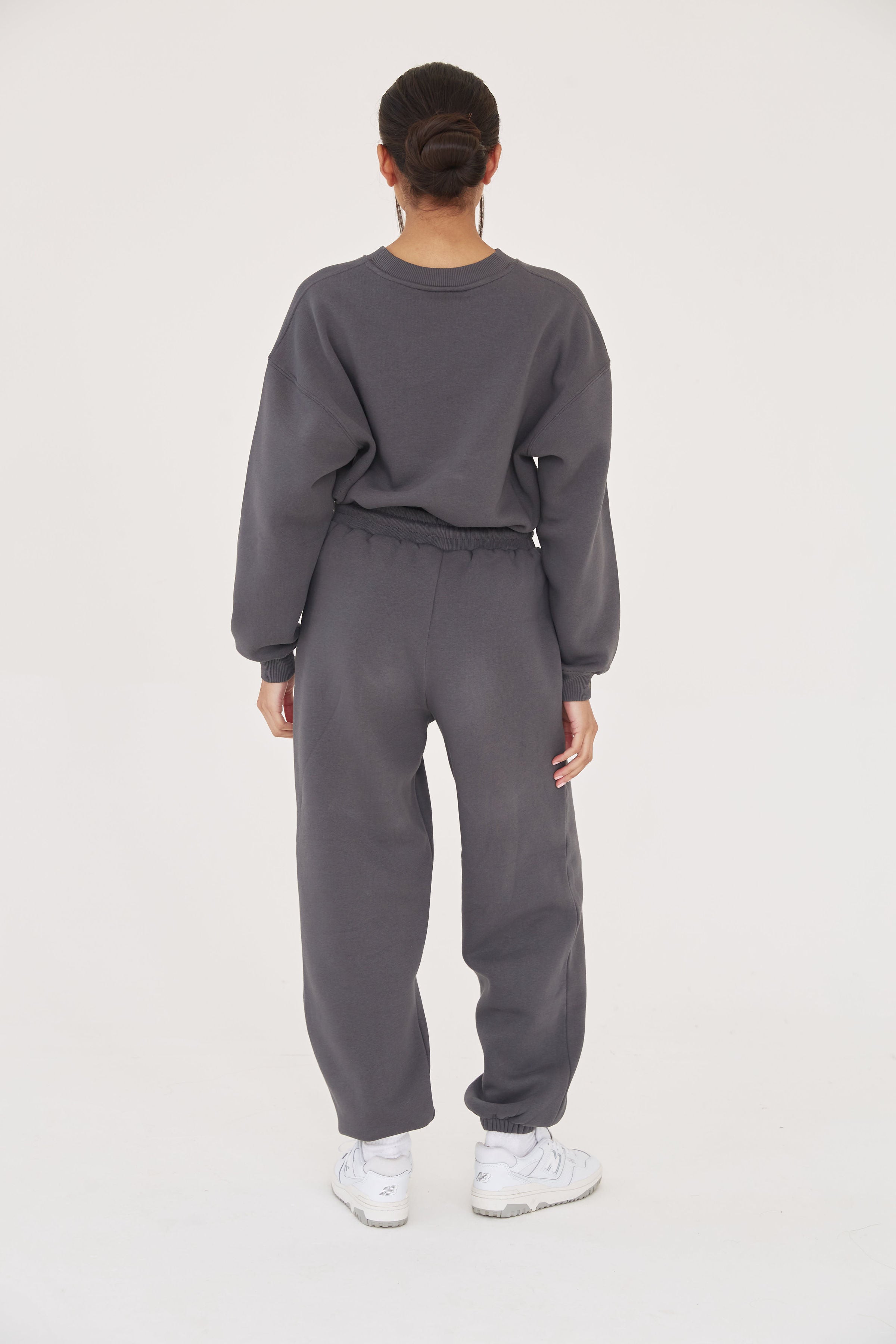 Oversized Joggers - Dark Grey - Sa-Sa Studio