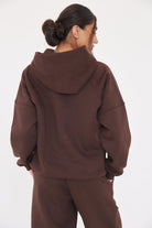 The Weekend Hoodie - Chocolate Brown - Sa-Sa Studio