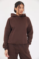 The Weekend Hoodie - Chocolate Brown - Sa-Sa Studio