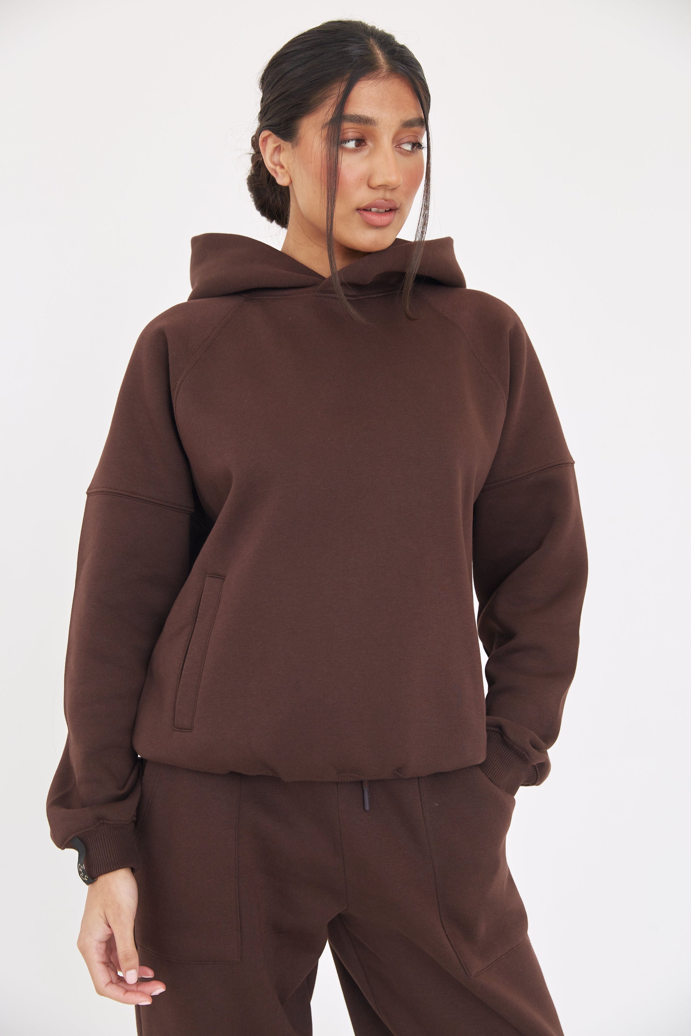 The Weekend Hoodie - Chocolate Brown - Sa-Sa Studio