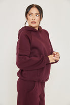 The Weekend Hoodie - Maroon - Sa-Sa Studio