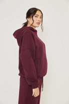 The Weekend Hoodie - Maroon - Sa-Sa Studio